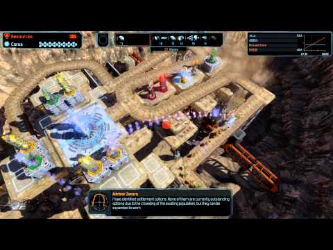Defense Grid 2 - Mission 13 - Deep End - Story - Normal - Gold