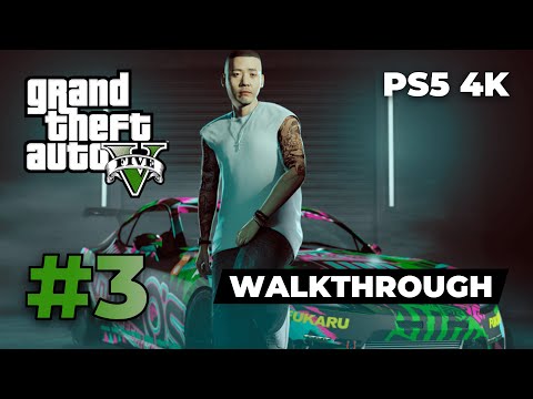 GTA 5 Expanded & Enhanced - PS5 Walkthrough Gameplay | Part 3 | 4K 60FPS (no commentary)