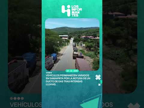 Rotura de ducto de gas y riada bloquean acceso a Samaipata desde Mairana