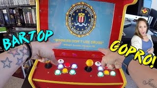 Retro Gaming Arcade Gameplay | GoPro Edition | TheGebs24