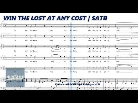 Win the Lost at Any Cost | SATB | Piano