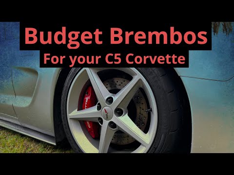 Upgrade your C5 Corvette brakes to brembos!