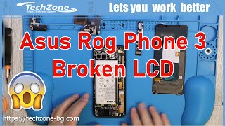 Repair SmartPhone - Asus Rog Phone 3 Broken Screen Replacement