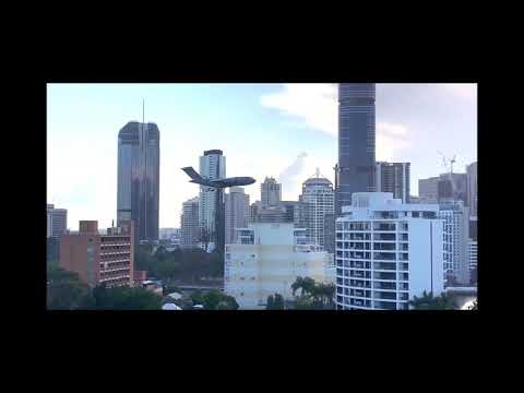 Plane crashes into building