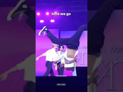 And Ni-Ki decide to give hardest dance steps to his hyungs #enhypen #ni_ki #jay #jake #sunghoon