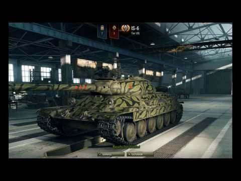 WOT - IS6 - 3 Gun Marks (MoE)