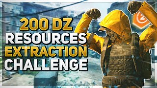 The Division 2 *NEW* Dark Zone Farming Challenge - 200+ DZ Resources EXTRACTED AT ONE TIME!
