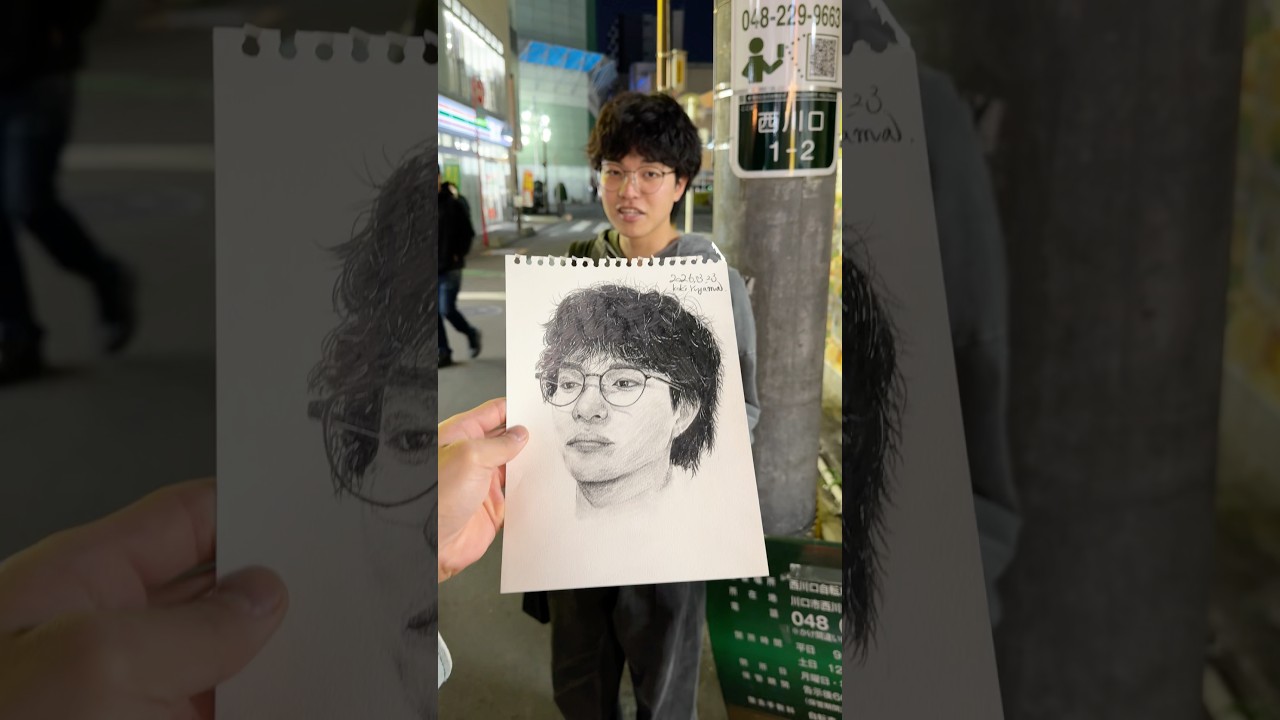 You’ll never forget this ending😌in Akabane, Japan…and he was a unique and kind young man