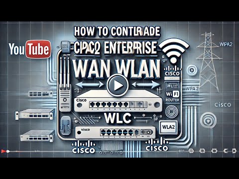 How to Configure a WPA2 Enterprise WLAN on WLC | Packet Tracer 13.3.12 | CCNA Course