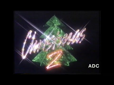 BBC2 announcer Peter Bolgar & Christmas trailer 14th December 1983