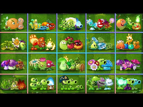 PVZ 2 Random 20 Team 3 Plants - Which Team Plant Will Win? - PvZ 2 Plant vs Plant