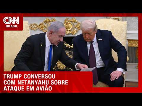Trump diz que falou com Netanyahu sobre ataque em avião da Flydubai | CNN PRIME TIME