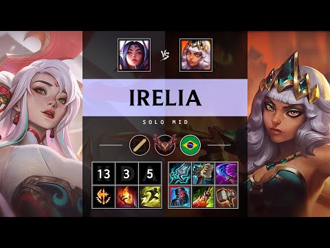 Irelia Mid vs Qiyana: Unstoppable - BR Grandmaster Patch 25.S1.2