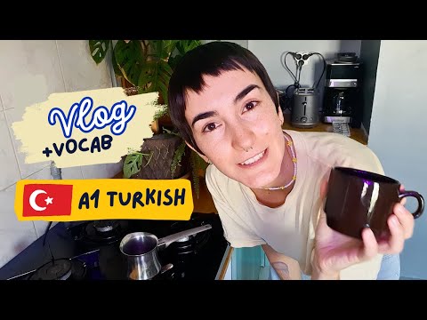Easy Turkish Listening Practice for Beginners, Daily Use Sentences - Türk Kahvesi