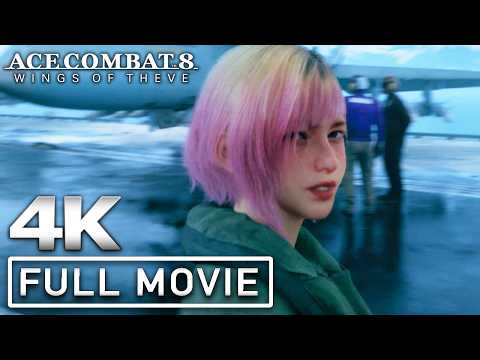 ACE COMBAT 8: WINGS OF THEVE All Cutscenes (Full Game Movie) 4K 60FPS Ultra HD
