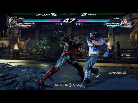 Combat for a Cause: MH - Tekken 7 Winners Quarterfinal DJ_Bust_a_nut (Raven) vs Inserity (Hwoarang)