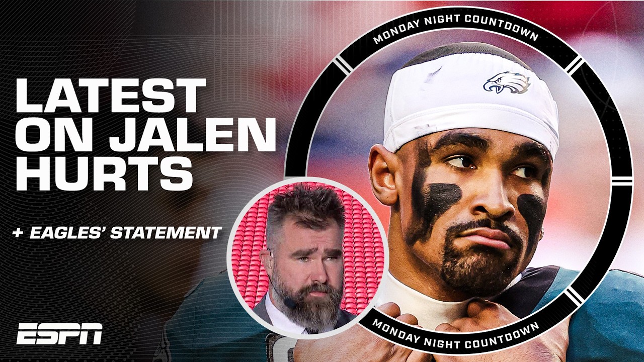 ‘How did we get here?’ Jalen Hurts to miss rest of season with blood clots | Monday Night Countdown