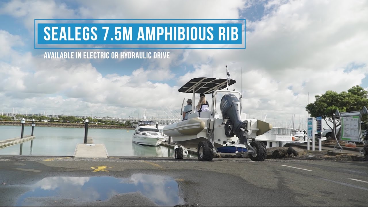Официальный трейлер 7.5m Amphibious RIB