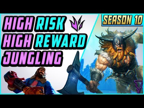 Is High Risk Jungling A Good Way To Play? ft Graves vs Olaf | Jungle Gameplay Guide S10