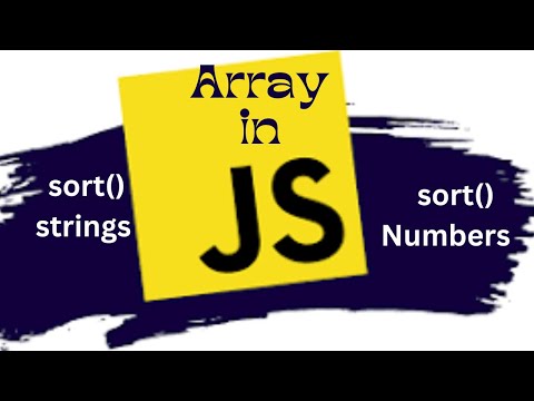Mastering Array Sorting In Javascript Strings Numbers Made Easy
