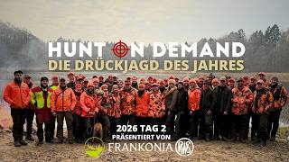🐗🦌 Die Drückjagd des Jahres 2026 Tag 2