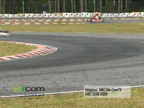 2ª Etapa de Kart Sul Brasileiro 2010 - 1ª Bat. Junior Menor.flv