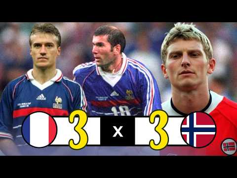1998 FRANCE 3 X 3 NORWAY - GOALS [INTERNACIONAL FRIENDLY]