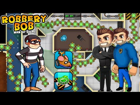 Robbery Bob Challenge : Use Bald Guard Costume - Path By Teleportation Part 332