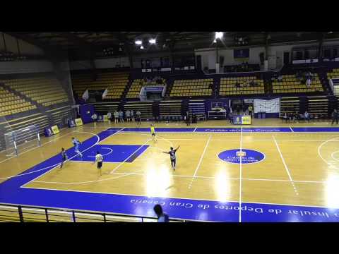 Gran Canaria Colegios Arenas FS (3) - Melilla FS (2) Goles