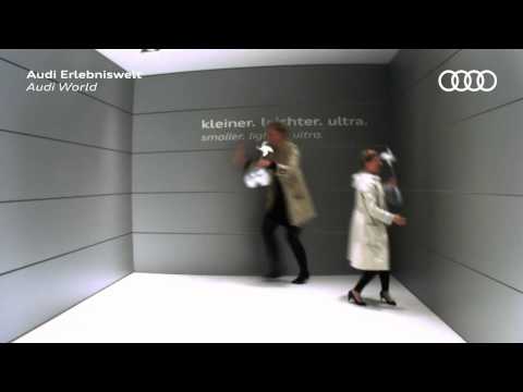 Audi Erlebniswelt: Das "kleiner, leichter, ultra" Erlebnis. 06.06.2012