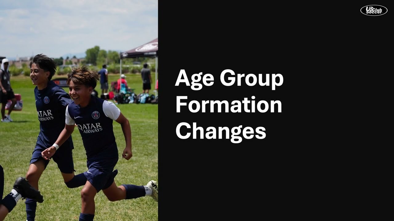 Age group formation changes, beginning with the 2026-27 season