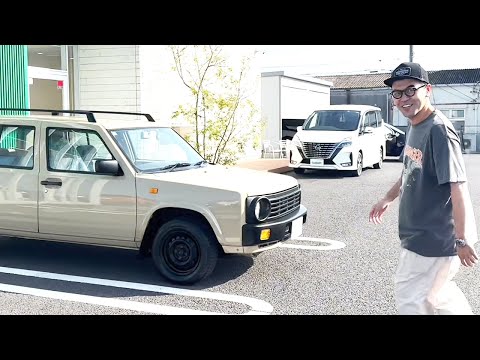 土佐兄弟お兄ちゃん、日産ラシーンを買う。【Vlog】【旧車】