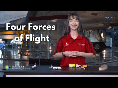 The Four Forces of Flight (How Things Fly Demonstration)