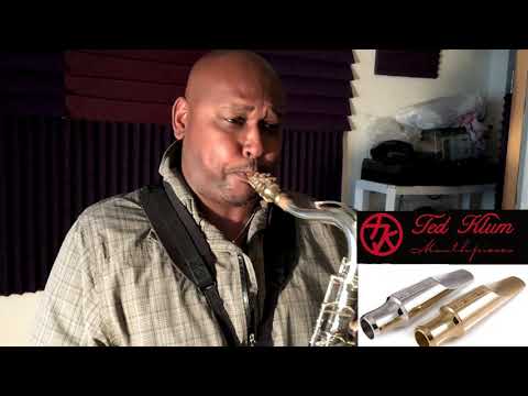 Abraham Burton plays Ted Klum New London Model Tenor Mouthpiece
