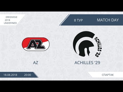 AFL18. Netherlands. Eredivisie. Day 8. AZ - Achilles.