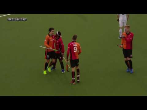 Hoofdklasse Hockey - Oranje Rood - HC Rotterdam 3-2 (Verslag Ziggo)