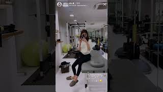 女子アナ　沖田愛加　ジム着トレーニングウェア レギンス　#shorts