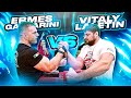 VITALY LALETIN vs ERMES GASPARINI + WHO HAS THE STRONGER GRIP?