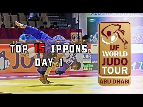 Top 15 ippons in day 1 of Judo Grand Slam Abu Dhabi 2019