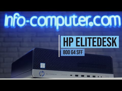HP EliteDesk 800 G4 SFF Core I5 8500 3.0GHz | 8 GB | 1TB HDD | WIN 10 PRO