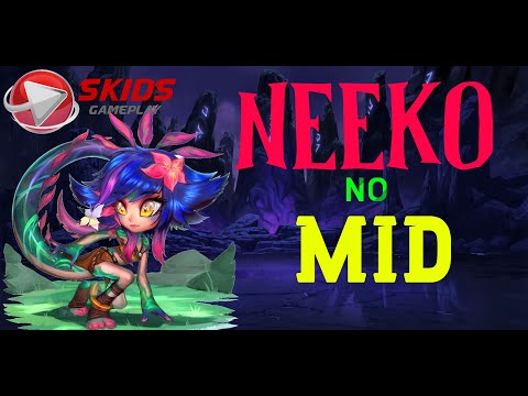 NEEKO NO MID VS LEBLANC, NÃO AGUENTARAM A PRESSÃO E DERAM  SURRENDER AOS 18 MINUTOS