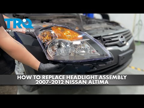 How to Replace Headlight Assemblies 2007-2012 Nissan Altima