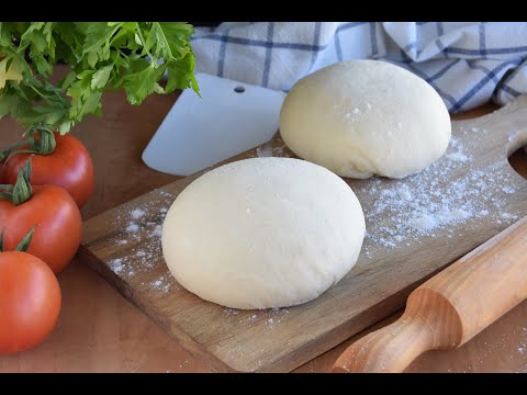 COMO HACER MASA DE PIZZA CASERA, es muy fácil