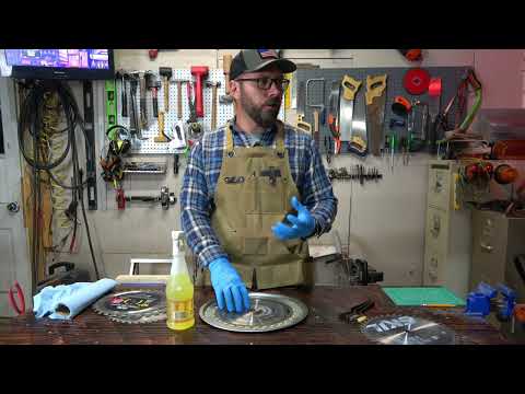 You Won't Find A Cheaper Easier Saw Blade Cleaner