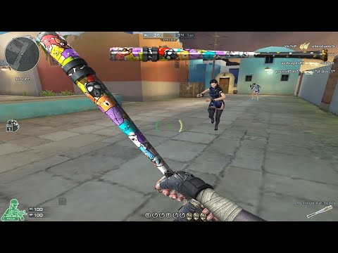 Crossfire NA ( Đột Kích Bắc Mỹ  ) 2.0 : Aluminum Bat Buddy - Free For All - Knife