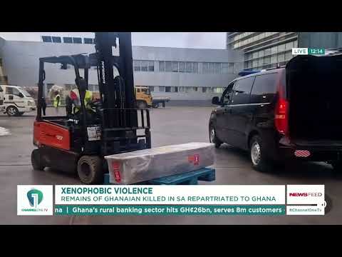 Bashiru Isak’s Body Returns to Ghana After Fatal South Africa Xenophobic Attack | News Feed