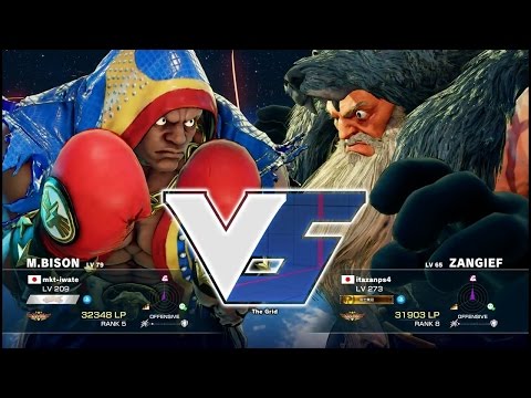 Iwate (Balrog) vs Itazan (Zangief)：いわて（バイソン）vs 板ザン（ザンギエフ）