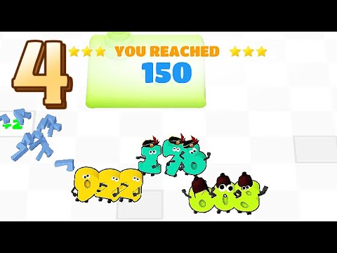 🔢 Numbers.io 3D / Gameplay / Part 4