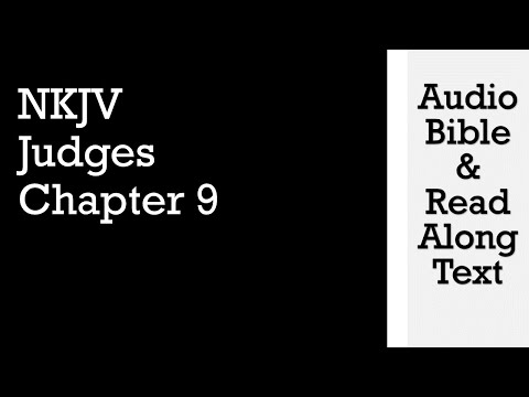 Judges 9 - NKJV - (Audio Bible & Text)