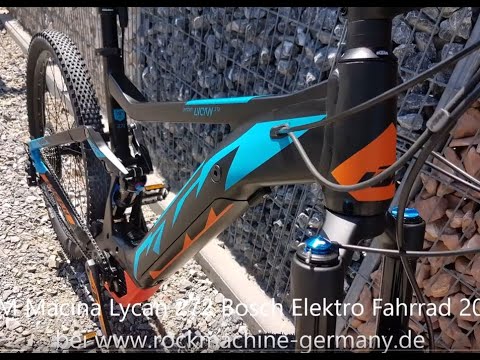KTM Macina Lycan 272 Bosch PERFORMANCELINE CX  Intube 500WH Shimano XT Elektro Fahrrad 2018